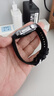 華為（HUAWEI）WATCH D2 幻夜黑氟橡膠表帶腕圍130-210mm 僅適配WATCH D2 運動(dòng)型表帶無(wú)氣囊不能用于血壓測量 曬單實(shí)拍圖