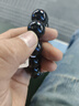 石傳百世天然黑曜石手串男女款金曜石水晶情侶手鏈生日禮物 曬單實(shí)拍圖