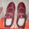 足力健老人鞋女鞋冬季健步鞋媽媽鞋輕便軟底運動(dòng)休閑鞋 8671K酒紅38 曬單實(shí)拍圖