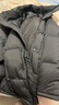太平鳥(niǎo)男裝 【95%進(jìn)口鴨絨】連帽羽絨服冬面包服防寒短款排骨外套 15D暗影黑(闊型)第三批 XL 曬單實(shí)拍圖