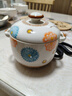 Edo陶瓷燉盅【雙耳防燙】燕窩海參隔水燉盅家用湯盅帶蓋蒸蛋碗450ml  曬單實(shí)拍圖