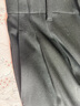 優(yōu)衣庫合作款/女裝打褶裙褲/高腰休閑褲褲子479698 09 黑色 S /155/64A 曬單實(shí)拍圖