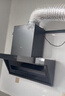 美的（Midea）【補貼15%】抽油煙機頂側雙吸揮手控制家用21m3大吸力吸油煙機燃氣灶具熱水器套裝廚房三件四件 【煙機】21m3大風(fēng)量揮手控制 天然氣 曬單實(shí)拍圖