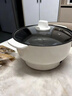 德國全自動(dòng)電炒鍋一體多功能炒菜家用電火鍋蒸煮煮飯電熱宿舍電鍋 特價(jià)：適合1-3人【白色20型】 德國新款【單鍋】活動(dòng)特價(jià)搶 曬單實(shí)拍圖