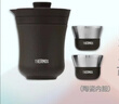 膳魔師（THERMOS）旅行茶具露營(yíng)戶(hù)外高端車(chē)載便攜辦公保溫茶壺茶杯杯具套裝禮物禮盒 霧棕 (陶瓷內膽附禮盒禮袋) 曬單實(shí)拍圖