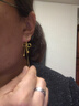 NSYCA老鳳凰999鍍金在逃公主金色耳線(xiàn)氛圍感耳環(huán)蝴蝶結流蘇耳飾女 W-在逃公主金色耳線(xiàn)老鳳祥同款 曬單實(shí)拍圖