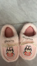 LA CHAPELLE HOMME男女寶兒童室內居家保暖軟底可愛(ài)毛絨棉拖鞋 粉色 32-33  曬單實(shí)拍圖
