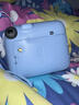 富士（FUJIFILM）instax  mini12 一次成像 立拍立得相機 mini12 繡球藍 套餐八（官方標配+相機包+相冊+白邊相紙20張） 曬單實(shí)拍圖