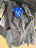 回力（Warrior）外套男秋冬雙面搖粒絨運動(dòng)上衣青少年加絨加厚立領(lǐng)夾克 深灰 XL 曬單實(shí)拍圖