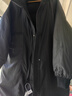 真維斯羽絨服男冬季中長(cháng)款連帽90防寒保暖潮牌情侶款羽絨大衣保暖外套男 幻影黑 XL 【140-160斤】 曬單實(shí)拍圖