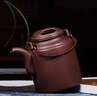 善悅堂 宜興紫砂壺特大容量泡茶涼茶壺精品手工茶具正宗紫泥傳統洋桶壺 曬單實(shí)拍圖