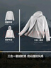 蕉下（beneunder）外套女氫絨三合一高暖防風(fēng)雨保暖軟殼戶(hù)外ST017卵石灰M 曬單實(shí)拍圖