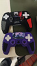 BRHEPS5手柄套保護套硅膠套可用座充p5套觸屏貼紙搖桿帽怪獵悟空保護套 法環(huán)紫色 曬單實(shí)拍圖