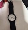卡西歐（CASIO） 卡西歐(CASIO)男女手表小黑表時(shí)尚潮流學(xué)生表休閑運動(dòng)中性表 白盤(pán)黑帶橡膠帶MQ-24-7E 曬單實(shí)拍圖