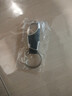 車(chē)皮革鑰匙扣金屬鑰匙圈皮鑰匙扣商務(wù)廣告小禮品真皮鑰匙扣 黑色 曬單實(shí)拍圖