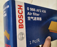 博世（BOSCH）空氣濾芯濾清器格2438大眾邁騰速騰帕薩特途觀(guān)高爾夫CC奧迪A3Q3TT 曬單實(shí)拍圖