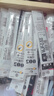 派通（Pentel ）0.5mm速干中性筆彩色替芯（適用于BLN75TL）XLRN5TL 藍黑10支裝 曬單實(shí)拍圖