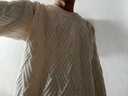 大嘴猴（paul frank）毛衣男士秋冬季保暖針織衫男裝休閑粗麻花編織毛線(xiàn)衣 米色 M 曬單實(shí)拍圖