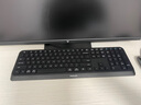 飛利浦（PHILIPS）SPK6407 無(wú)線(xiàn)鍵盤(pán) 藍牙雙模輕音辦公人體工學(xué)鍵盤(pán)蘋(píng)果MAC電腦筆記本通用企業(yè)采購 黑色 曬單實(shí)拍圖