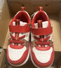 巴拉巴拉童鞋寶寶學(xué)步鞋嬰兒板鞋2026春秋新年季兒童男童女童鞋子紅色時(shí)尚 曬單實(shí)拍圖