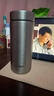 虎牌（TIGER）輕巧便攜保溫杯抗菌磨砂質(zhì)感MMZ-K351-XM不銹鋼色350ML 曬單實(shí)拍圖