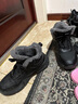 回力雪地靴男冬季休閑防寒棉鞋東北皮毛一體保暖高幫鞋 黑色 44 曬單實(shí)拍圖