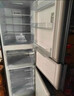 美的（Midea）220升三門(mén)冰箱灰色租房家用客廳宿舍小型冰箱三開(kāi)門(mén)三溫低耗省電低音運行BCD-220TM 曬單實(shí)拍圖