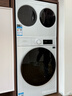 海信（Hisense）璀璨棉花糖三筒E8Q-1 全自動(dòng)滾筒洗衣機全家筒 4合1熱泵洗烘活水健康自由組合WH130E8Q-1+WV20W 曬單實(shí)拍圖