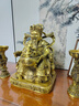 天祥緣 黃銅財神爺佛像擺件家用店鋪開(kāi)業(yè)銅像比干文財神大號神像 35號八方來(lái)財財神爺 曬單實(shí)拍圖