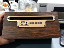 木紋藍牙音箱 家用大音量重低音便攜德國柏林之聲復古木質(zhì)無(wú)線(xiàn)藍牙音箱雙喇叭可插卡音響 520【插卡.插u盤(pán).藍牙連接】棕色 曬單實(shí)拍圖
