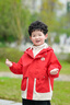 巴拉巴拉【商場(chǎng)同款】巴拉巴拉童裝兒童外套男童2026新款春裝三合一軟殼衣 中國紅60611 120 曬單實(shí)拍圖