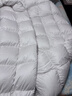加拿大高奢羽絨被98白鵝絨冬被加厚保暖被芯子母結婚喜被春秋被子 雪鳥(niǎo)白【加拿大手挑98%白鵝絨】 200*230cm【6斤 冬季款】 曬單實(shí)拍圖