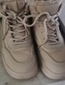 百麗（Belle）波浪厚底高幫板鞋女鞋子增高新款商場(chǎng)同款運動(dòng)休閑鞋E6H1DDD5 卡其色-單里 38 (240mm) 曬單實(shí)拍圖