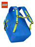 樂(lè )高（LEGO）學(xué)生書(shū)包1-4年級兒童背包減負可折疊雙肩包輕升學(xué)禮物 藍色20222 曬單實(shí)拍圖