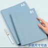 George Willsons軟皮活頁(yè)夾打孔活頁(yè)本可拆卸外殼單賣(mài)筆記本本子皮面軟殼金屬四孔文件夾大容量九孔六孔皮質(zhì)金屬夾 A4藍色-4孔布紋活頁(yè)夾-僅外殼 曬單實(shí)拍圖