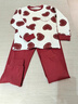 棉奇熊兒童本命年保暖內衣套裝紅色秋衣秋褲男女童新年純棉寶寶打底套裝 JJF11-套裝【280克 新年限定】 120 cm 曬單實(shí)拍圖