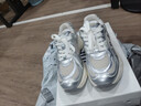 PNJ美國棒球協(xié)會(huì )月落銀河女鞋老爹鞋子厚底增高情侶小白鞋顯腿長(cháng) 曬單實(shí)拍圖