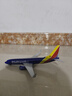 智宙美國西南航空波音737飛機模型帶起落架燈光民航客機仿真合金航模 【無(wú)燈光】20厘米帶輪-合金 曬單實(shí)拍圖