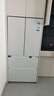 Leader海爾統帥出品456L/485/500/501/502/549法式多門(mén)十字對開(kāi)門(mén)家用超薄零嵌入冰箱一級能效 BCD-456WGLFD45L9U1【零嵌法式】 曬單實(shí)拍圖