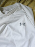 安德瑪（Under Armour）短袖T恤男 26春季新款運動(dòng)服跑步健身訓練打底衫彈力透氣圓領(lǐng)T恤 【彈力快干】【Tech面料】白色 M (170/92A) 曬單實(shí)拍圖