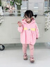 G.duck小黃鴨女童外套春裝款洋氣兒童連帽衫秋季寶寶秋裝小童夾克衣服 D013粉色貓咪風(fēng)衣 110 建議100-110cm2-3歲 曬單實(shí)拍圖