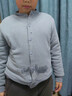 左西男童校服神器2025新款兒童棉服棉襖保暖冬季上衣加厚 藍色 160 曬單實(shí)拍圖