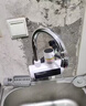小米鼎系列洗菜洗頭快速加熱三秒速熱電熱宿舍家用數顯省電即熱式水龍頭 白色側進(jìn)水數顯+插頭+1米線(xiàn) 曬單實(shí)拍圖
