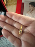 鳴鉆國際18k黃金戒指女a(chǎn)u750莫桑鑲鉆六爪戒子時(shí)尚指環(huán)手飾新年禮物送女友 曬單實(shí)拍圖