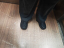 回力踩屎感孕婦鞋超軟底腳浮腫寬松皮面運動(dòng)休閑鞋春秋寬胖腳單鞋防滑 卡其升級真皮版 單層 41 曬單實(shí)拍圖