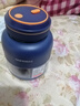 歐美邦榨汁杯果蔬榨汁機小型便攜式榨汁桶噸噸杯果汁機家用多功能冰沙機奶昔機攪拌杯電動(dòng)隨行杯秒碎冰 【一杯雙蓋】寶藍色800ml 曬單實(shí)拍圖