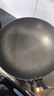 盧記廚具純手工鍛打純鈦炒鍋圓底鍋無(wú)涂層不粘鍋家用鍋燃氣灶 2.5mm盧記熱鍛打純鈦圓底炒鍋 34cm 曬單實(shí)拍圖