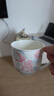 華光骨瓷辦公室茶杯帶蓋 辦公用杯高溫釉中彩 浪漫晨曦蓋杯伴手禮 曬單實(shí)拍圖