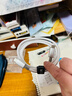 ANKER安克冰點(diǎn)蘋(píng)果充電線(xiàn)雙頭type-c適用iPhone17promax/16/15/Mac電腦iPad華為小米快充100W數據線(xiàn)1m白 曬單實(shí)拍圖