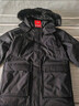 李寧（LI-NING）羽絨服男中長(cháng)款2026冬季運動(dòng)衣服保暖防寒防風(fēng)加厚潮流外套上衣 黑色【鴨絨】 XL 曬單實(shí)拍圖